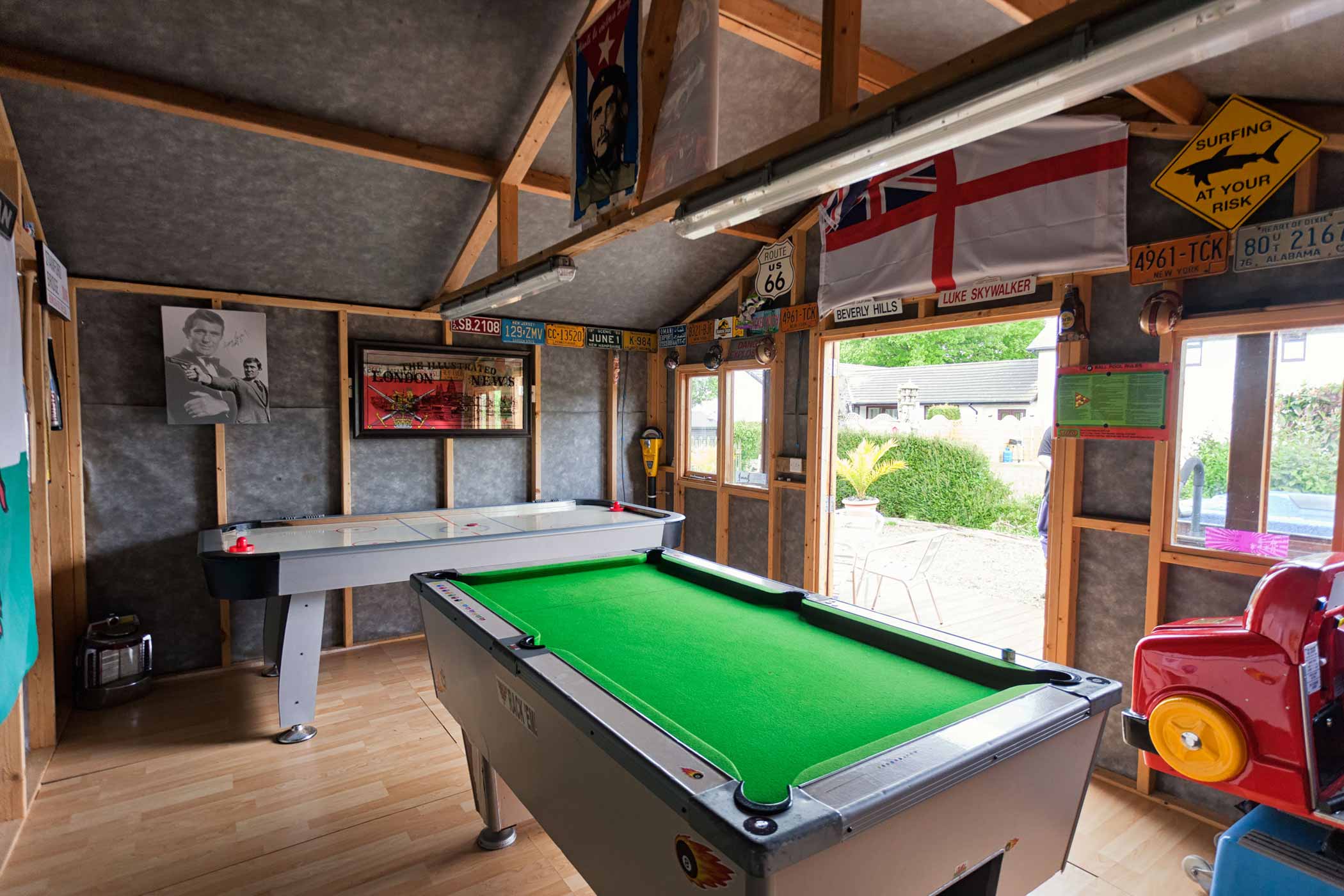 Parc Gwair Holiday Cottage New Quay Games Room 