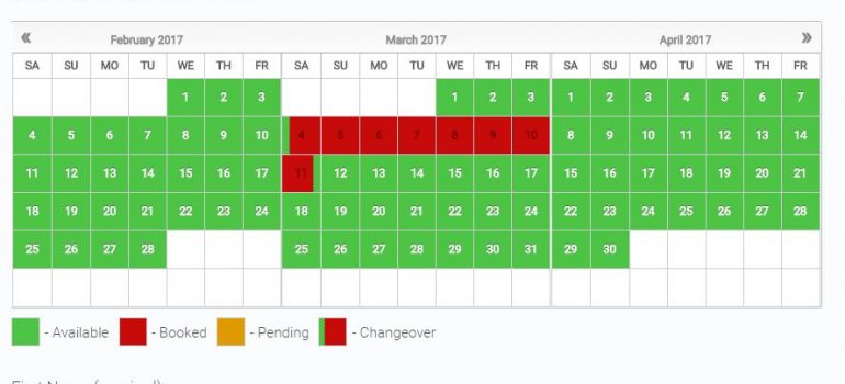 Parc Gwair Rates and availability